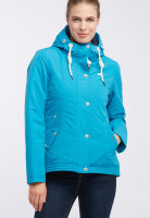 B-Ware Schmuddelwedda Damen Anorak / Regenjacke Magic Print T&uuml;rkis Gr. XS