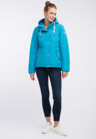 B-Ware Schmuddelwedda Damen Anorak / Regenjacke Magic Print T&uuml;rkis Gr. XS