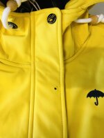 B-Ware Schmuddelwedda Damen Softshelljacke / Anorak Gr. XS Gelb