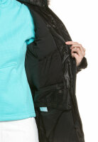 Spyder Damen Winterjacke Dulce Jacket Gr. 36 / S Schwarz Echtfellbesatz Skiparka