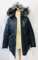 Spyder Damen Winterjacke Dulce Jacket Gr. 36 / S Schwarz Echtfellbesatz Skiparka
