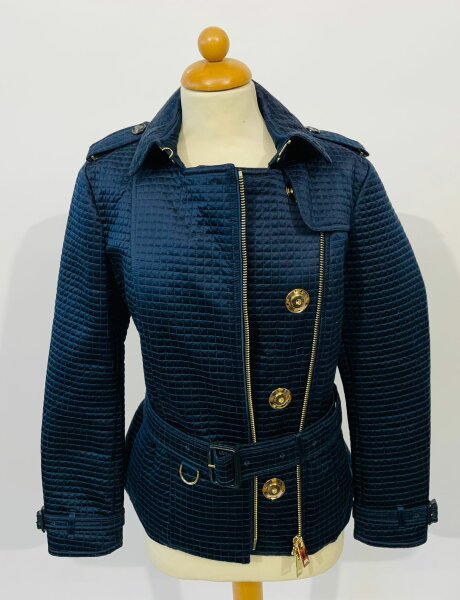Burberry Brit taillierte Damen Jacke / Steppjacke Gr. 44 Blau