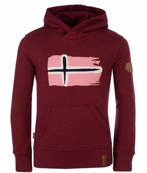 Trollkids Pullover &quot;Trondheim&quot; in Bordeaux in Gr.164