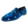 Melvin &amp; Hamilton Herren Scarlett 1 Velluto Chine Embroidery Stars Loafer Gr. 40