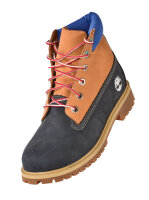 Timberland Kinder/Damen 6-Inch Premium Waterproof Boots Blau Nubuck Gr. 37,5