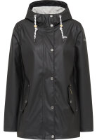 Schmuddelwedda Damen Regenjacke Gr. XXL Schwarz