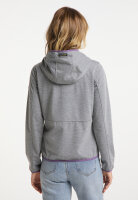 Schmuddelwedda Damen Regenjacke / Funktionsjacke Gr. XXL Grau Melange Flieder