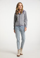 Schmuddelwedda Damen Regenjacke / Funktionsjacke Gr. XXL Grau Melange Flieder