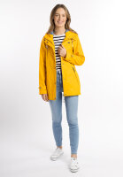 Schmuddelwedda Damen Regenjacke Gr. XXL Sonnengelb Marine Melange