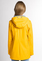 Schmuddelwedda Damen Regenjacke Gr. XXL Sonnengelb Marine Melange