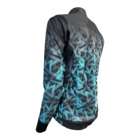 Al&eacute; PRR Pyramid Damen Jacke/Fahrradjacke t&uuml;rkis/schwarz Gr. M