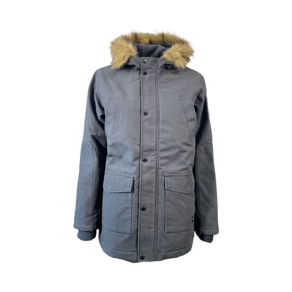 Quiksilver Jungen Storm Drop 5k Youth Parka / Jacke Gr. L / 14 Grau