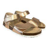 Richter M&auml;dchen Sandale / Schuhe mit Klettverschluss Gr. 31 Gold