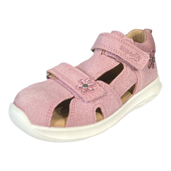 Superfit M&auml;dchen Bumblebee Riemensandalette / Sandalen Gr. 26 Rosa