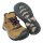 KEEN Unisex-Kinder Ridge Flex Mid wasserdichte Wanderstiefel Gr. 29 Braun