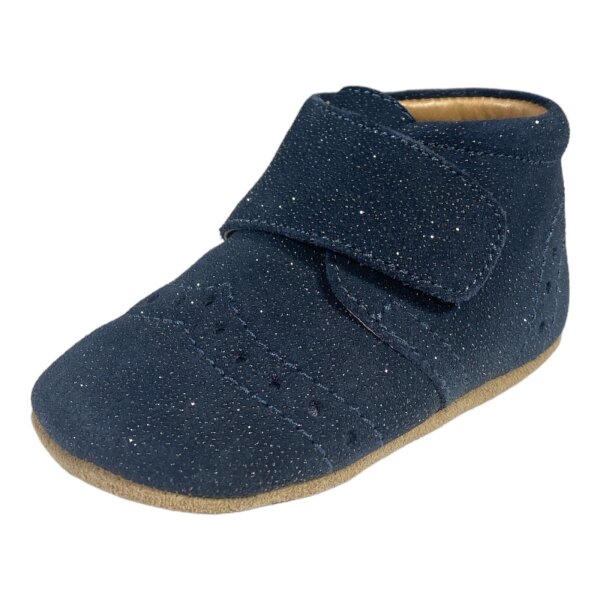 Bisgaard Baby-M&auml;dchen Petit Pantoffeln / Krabbelschuhe Blau Gr, 21