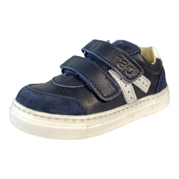 Rap Kinder Silje Leder Sneaker / Halbschuhe Gr. 26 Blau