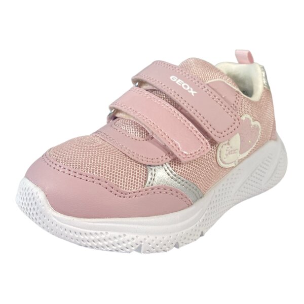 Geox M&auml;dchen Sprintye Sneaker Gr. 26 Rosa