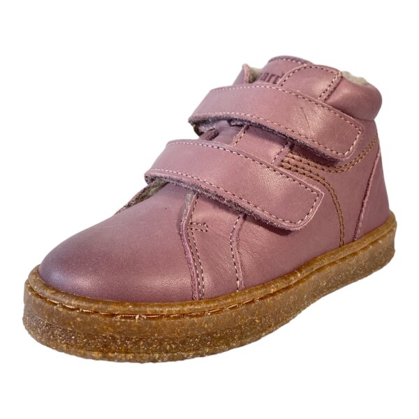 Bisgaard M&auml;dchen Dale Sinus Klettschuhe / Halbschuhe gef&uuml;ttert Gr. 24 Lila / Rosa