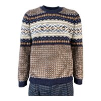 GANT Jumper Jacquard-Strickmuster Rundhalspullover /...