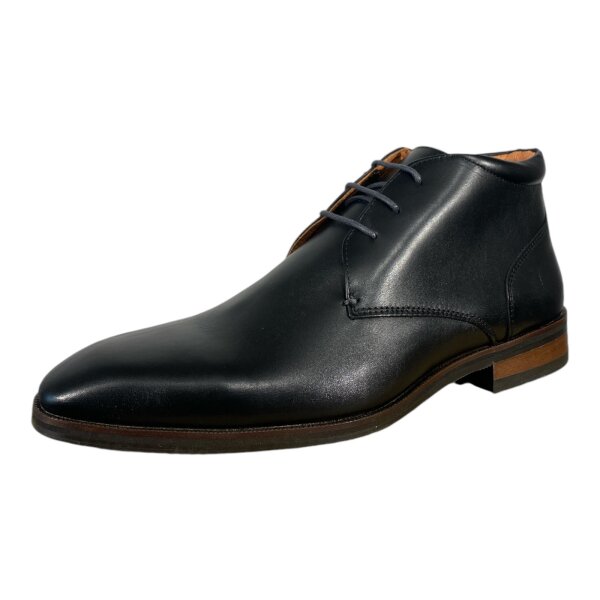 Travelin Herren Leder Schn&uuml;rschuhe Gr. 42 Schwarz