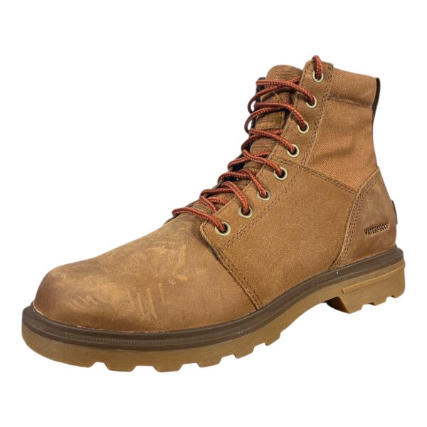 Sorel Herren Carson Six Wasserdichte Stiefel Gr. 40 Braun