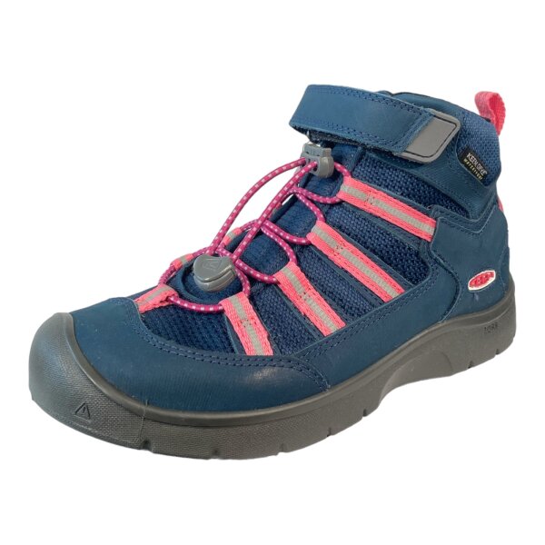 KEEN Unisex Kinder Hikeport 2 Sport Mid Waterproof Wanderschuhe Gr. 35 Blau