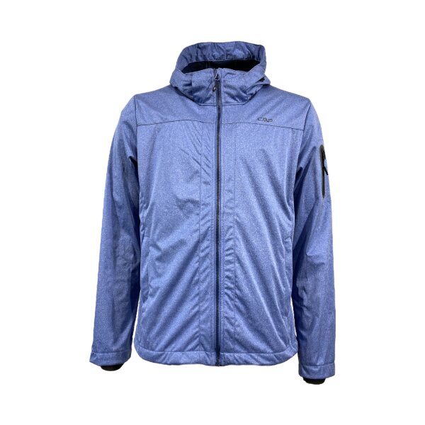 CMP Herren Zip Hoodie Jacke / Funktionsjacke Gr. 50 Blau