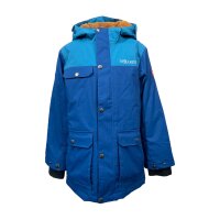 Trollkids Kids Gudvangen Jacket Parka Gr. 128 Blau