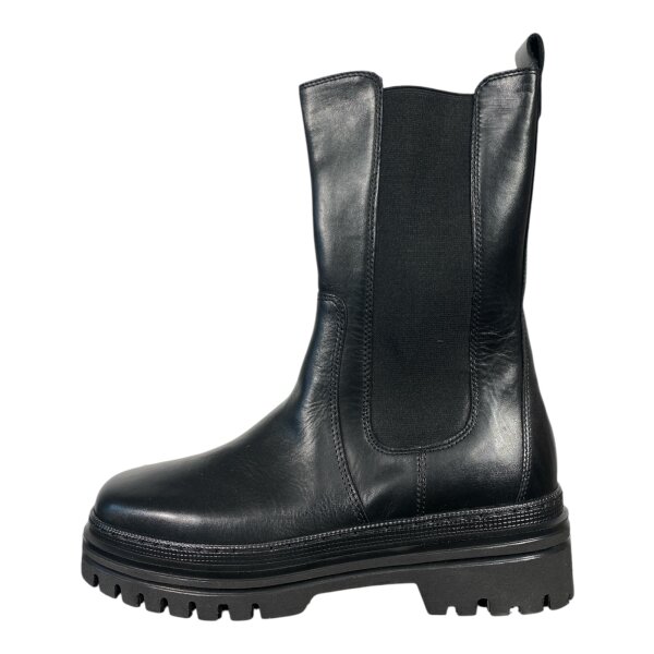 Gabor gefütterte Damen Chelsea Boots Stiefelette 37 Schwarz