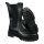 Gabor gef&uuml;tterte Damen Chelsea Boots / Stiefelette Gr. 37 Schwarz