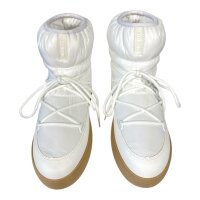 Moon Boots Damen MB LTRACK Low Nylon WP Winterschuhe Gr. 42 Wei&szlig;