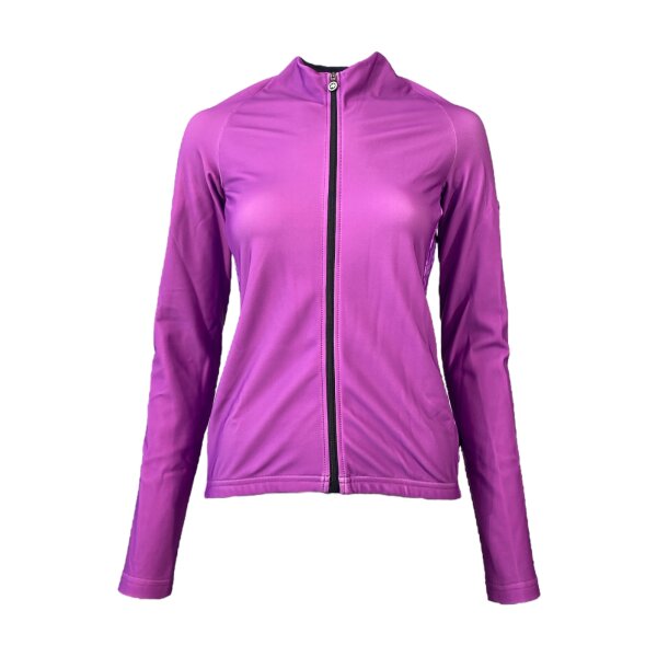 Assos Damen UMA GT Spring Fall LS Jersey Fahrradjacke Gr. L Lila
