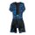 Zone3 Activate Plus Kurzarm Trisuit Stealth Speed Herren Badeanzug Gr. XS Schwarz / Blau