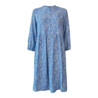 ESPRIT Damen Tunika Kleid / Blusenkleid Gr. 38 Blau /...
