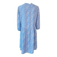 ESPRIT Damen Tunika Kleid / Blusenkleid Gr. 38 Blau / Light Blue Lavender