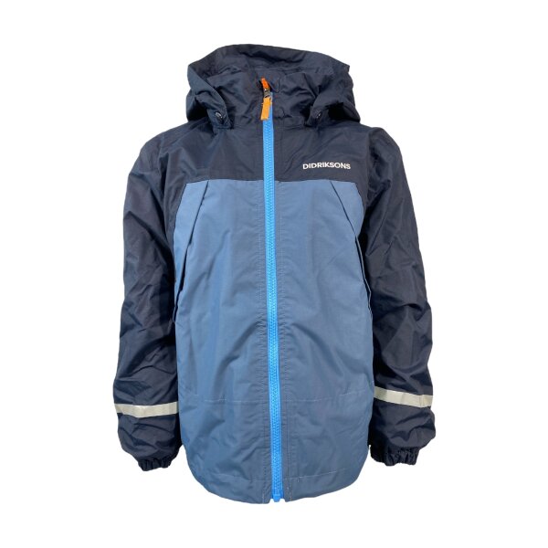 Didriksons Enso Kinder &Uuml;bergangsjacke / Regenjacke Gr. 110 Blau