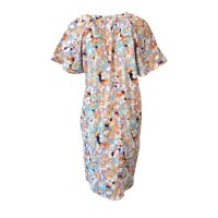 ESPRIT Damen Tunika Kleid Gr. S Lila / Bunt