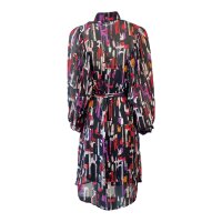 ESPRIT Damenkleid Gr. 32 Schwarz / Bunt