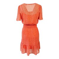 ESPRIT Damen Sommerkleid Gr. 32 Orange / Rot