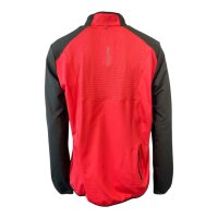 York Herren Nick Shirt Langarm Funktionsshirt / Laufshirt Gr. XL Rot / Schwarz