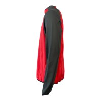 York Herren Nick Shirt Langarm Funktionsshirt / Laufshirt Gr. XL Rot / Schwarz
