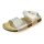 Superfit M&auml;dchen Fu&szlig;bettpantoffel/Sandalen Gr. 39 Silber