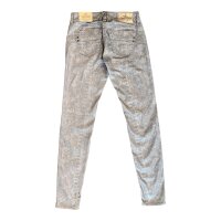 Herrlicher Damen Touch Slim Jeans / Hose Gr. 25W / 30L Grau
