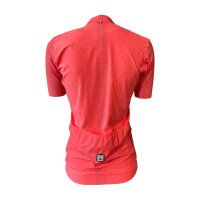 Santini Damen Colore Puro Jersey Radtrikot / Fahrradjacke XL Granatina / Pink