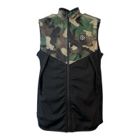 Loose Riders Herren Fleece Weste Gr. M Black / Camo