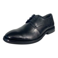 Clarks Herren Un Hugh Lace Black Leather Derby Gr. 44,5