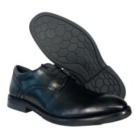Clarks Herren Un Hugh Lace Black Leather Derby Gr. 44,5