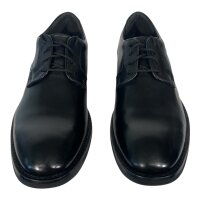 Clarks Herren Un Hugh Lace Black Leather Derby Gr. 44,5