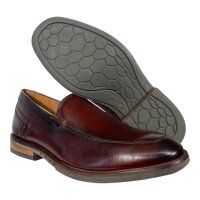 Clarks Herren Un Hugh Step Brown Leather Gr. 44,5